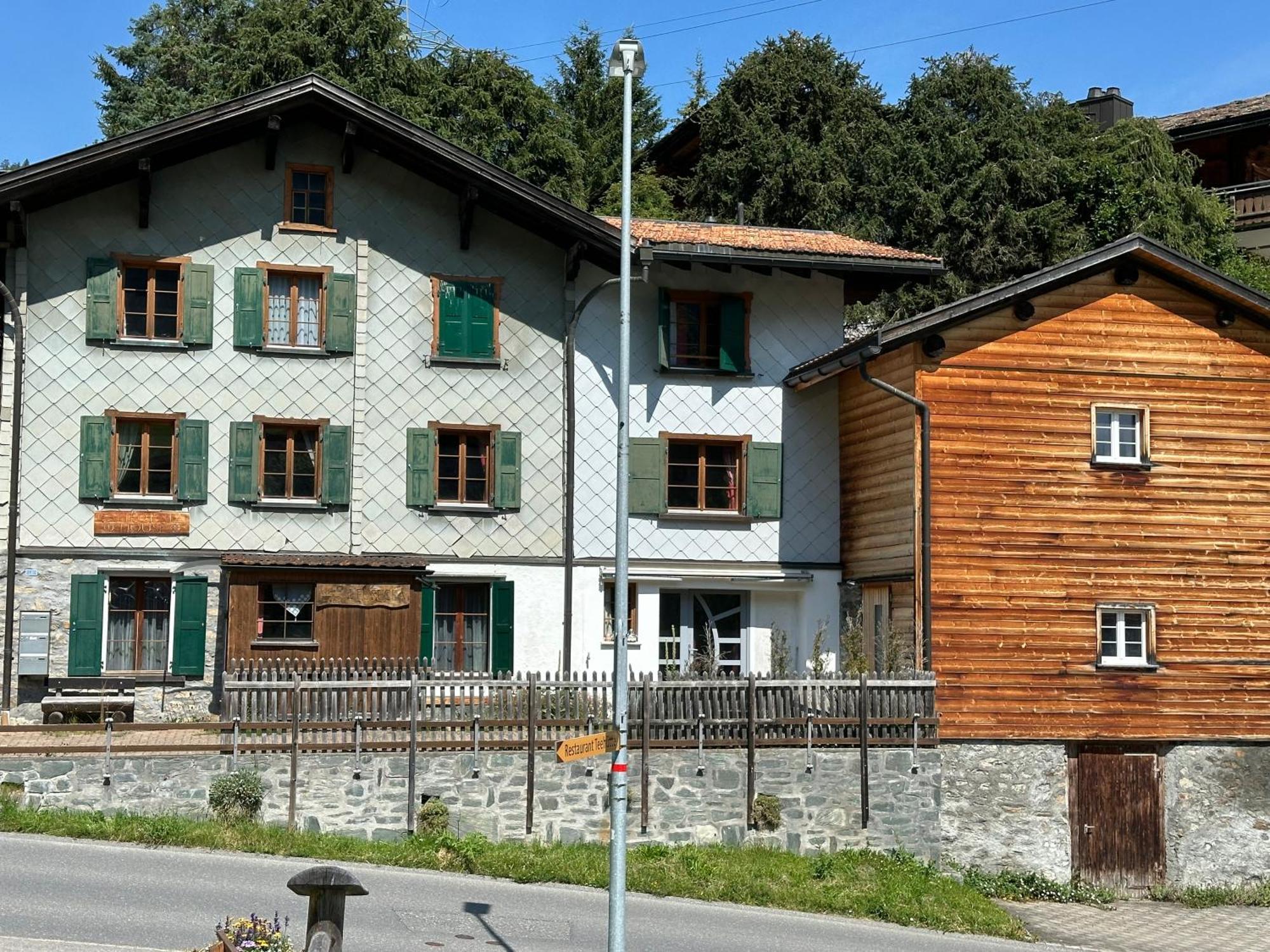Ferienwohnung California House Klosters-Serneus Exterior foto